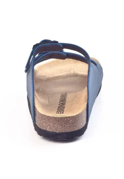 NOVELDA Pantoletten blau