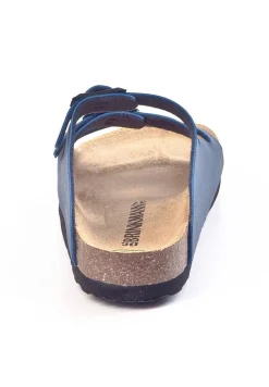 NOVELDA Pantoletten blau