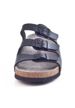 NOVELDA Pantoletten schwarz