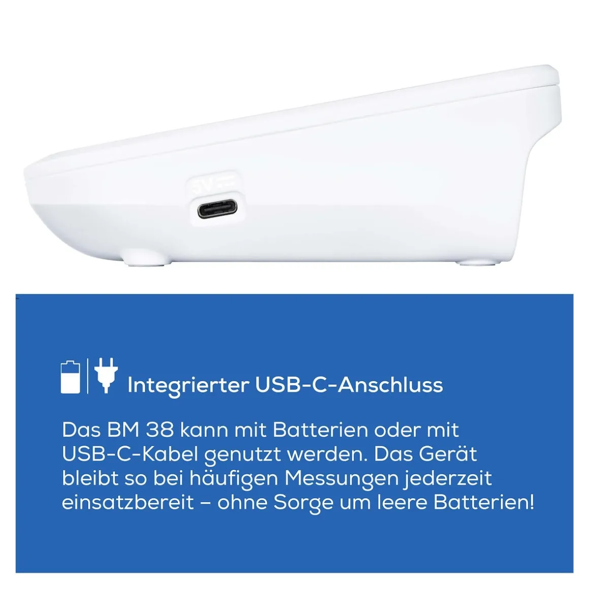 Oberarm-Blutdruckmessgerät BM 38