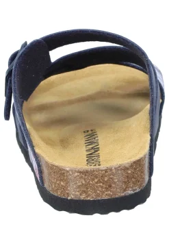 OLIVA Pantoletten blau