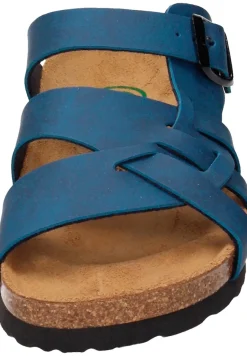 OLIVA Pantoletten blau