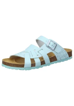 OLIVA Pantoletten hellgrün