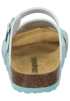 OLIVA Pantoletten hellgrün