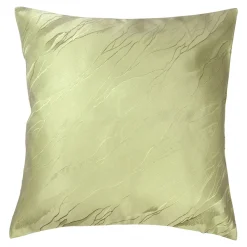 Outdoor-Jacquard-Kissenhülle zartgrün