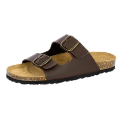 Pantolette Bioline Man braun