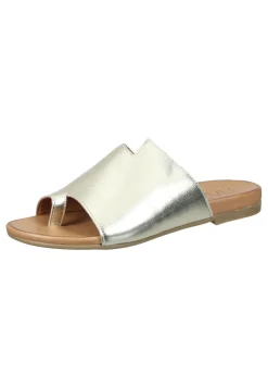 Pantoletten gold