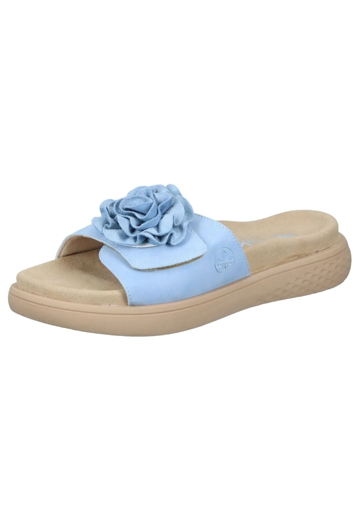 Pantoletten hellblau