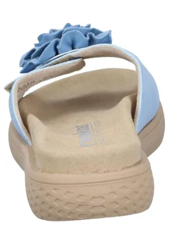 Pantoletten hellblau