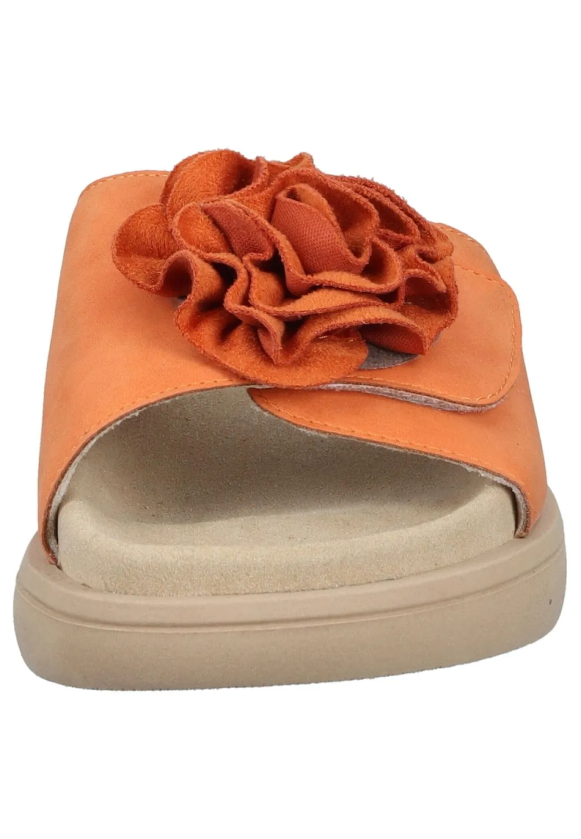 Pantoletten orange