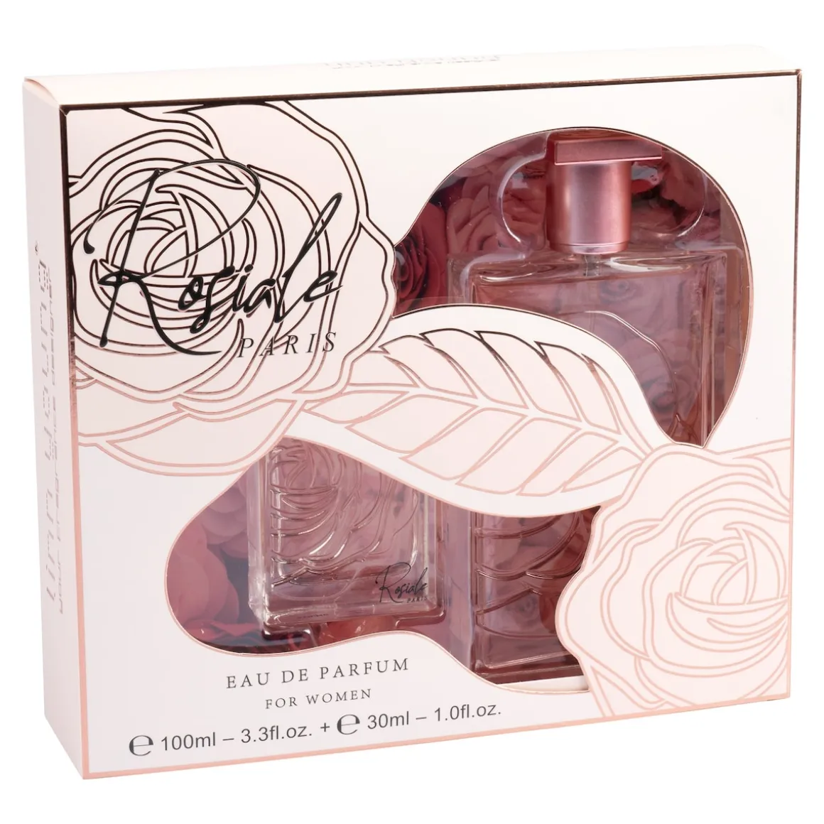 Parfum „Rosiale“, 2 Stück 100 ml & 30 ml