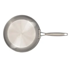 Pfanne mit Wabenstruktur, Edelstahl 24 cm