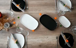 Plattenset, Keramik Isora Grau