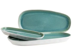 Plattenset, Steinzeug Elea Hellgrün