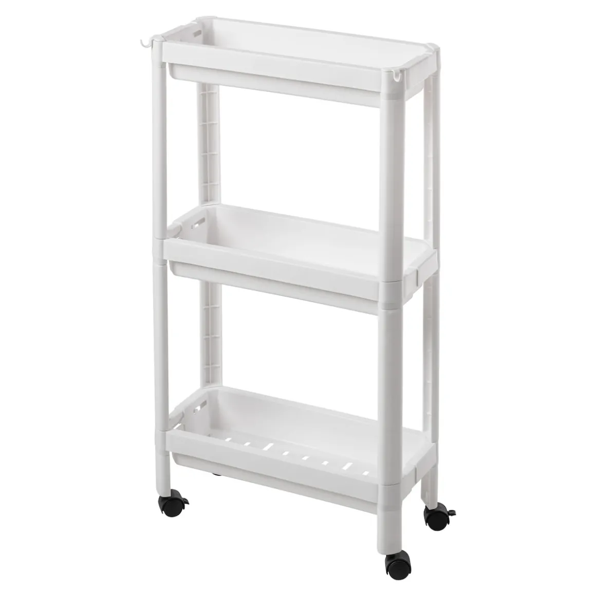 Platzspar-Rollwagen „Variabel“ weiß