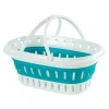 Platzspar-Wäschekorb mit Griff, faltbar 14 l