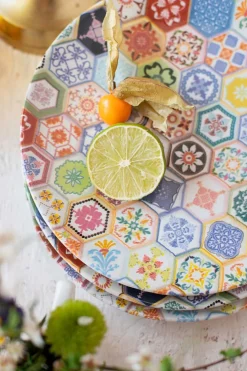 Platzteller-Set, Keramik Amarante 4 x Platzteller