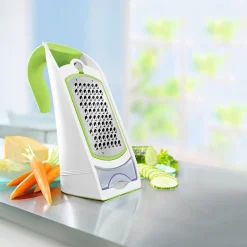 Profi-Reibe mit Auffangfach, 6-teilig