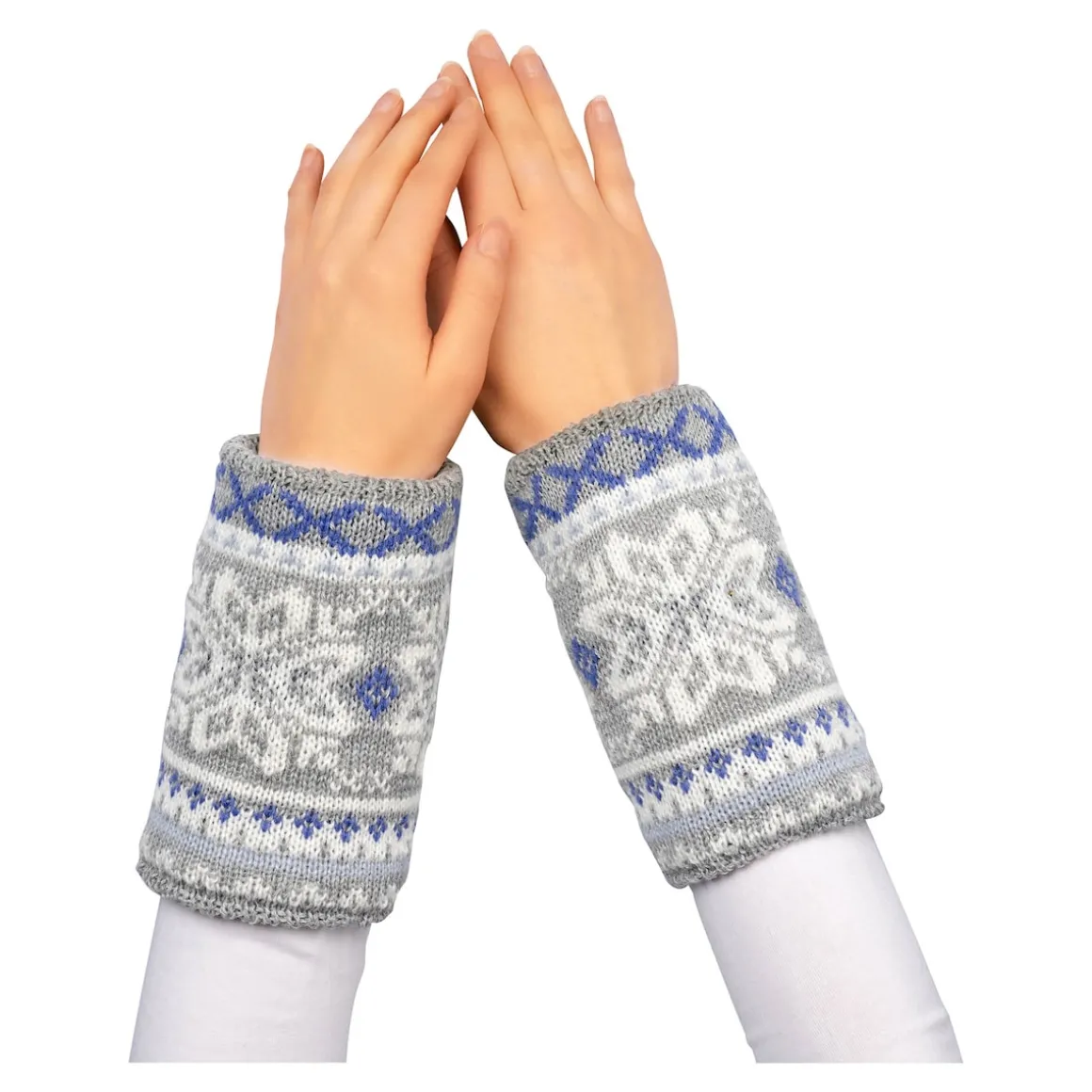 Pulswärmer „Norwegen“, 1 Paar