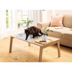 Puzzletisch mit 4 Schubladen, drehbar inkl. Abdeckung 1500 Teile