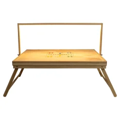 Puzzletisch mit Spielbrett-Deckel + LED-Licht für 1000 Teile