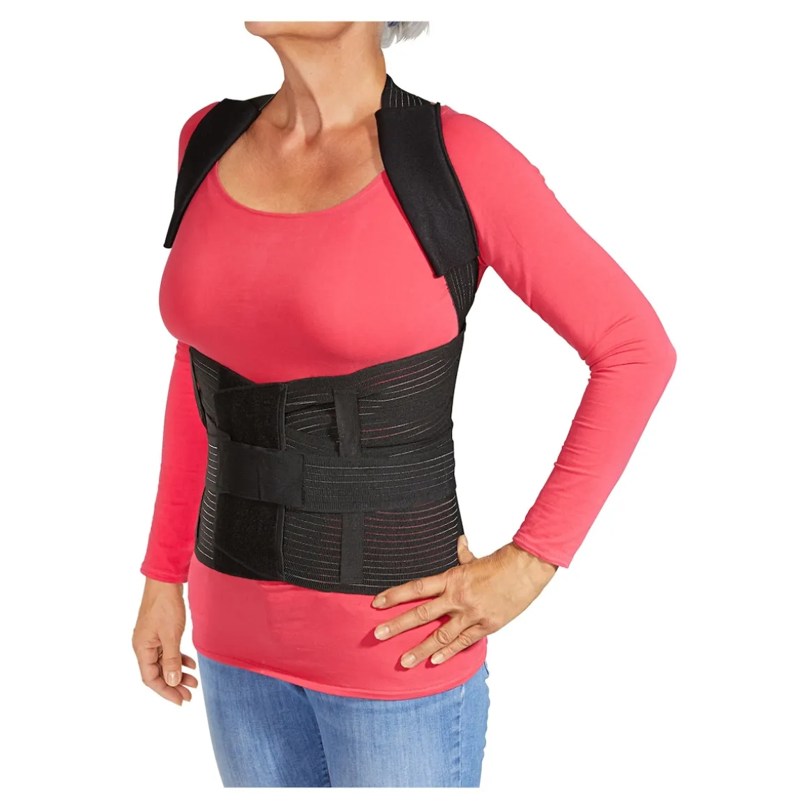 Rückenstützgürtel "2 in 1"