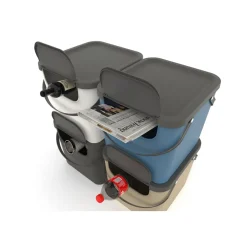 Recycling Müllsystem "ALBULA", 40 l beige