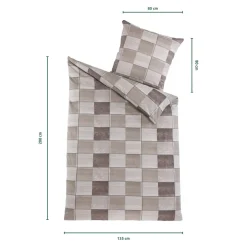 Renforcé-Bettwäsche, 2-teilig, 135x200 cm Kiran