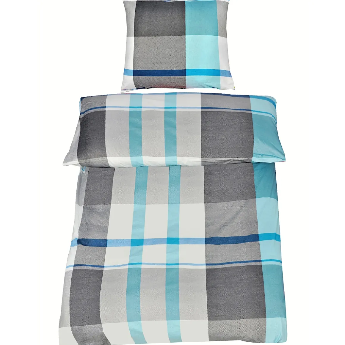 Renforcé-Bettwäsche, 2-teilig, 135x200 cm Josef-petrol