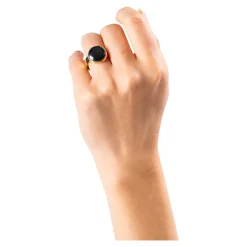 Ring „Hämatit“, verstellbar