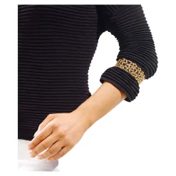 Ärmel-Raffer "Elegance", 2 Stück gold