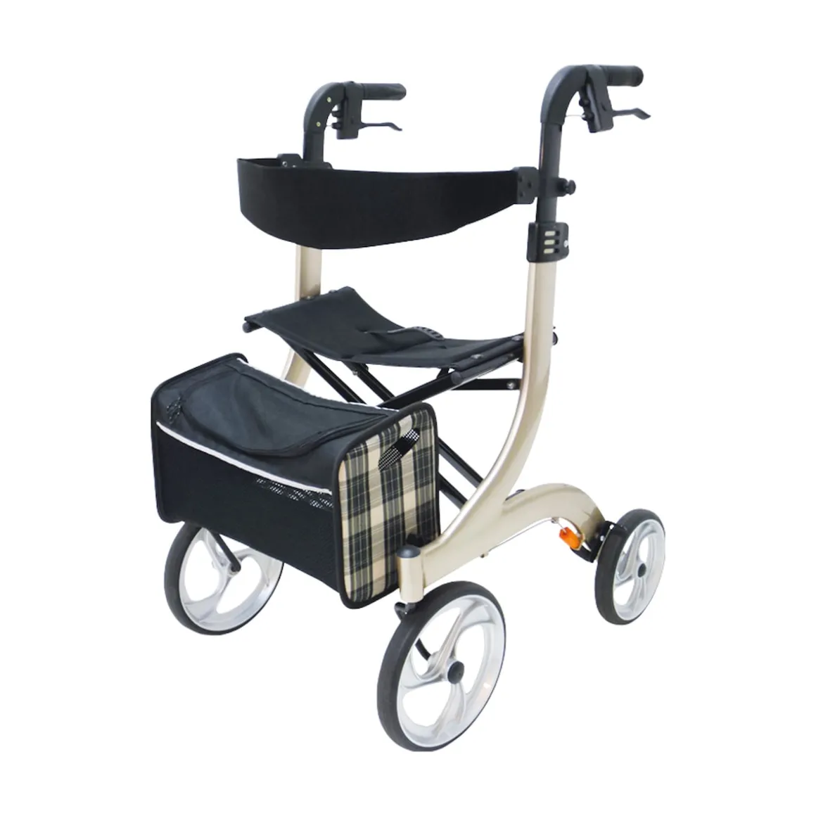Rollator Nitro für innen & außen, klappbar, zum Sitzen & Fahren
