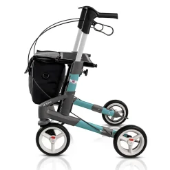 Rollator Troja 5G S, faltbar, höhenverstellbar türkis