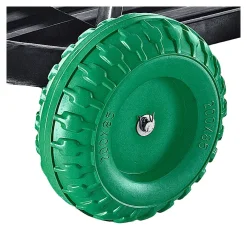 Rollsitz, fahrbarer Gartensitz mit Ablage, belastbar bis 130 kg