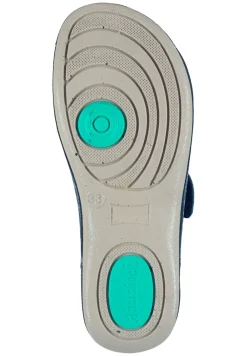 SAGUNT Pantoletten blau