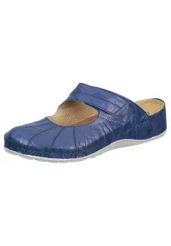 SAGUNT Pantoletten blau