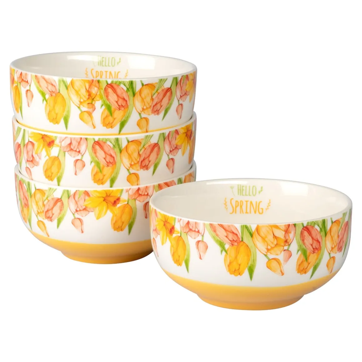 Schalen „Tulpen“, 4 Stück