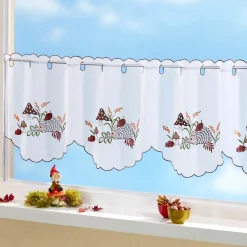 Scheibengardine "Igel" 115x45 cm