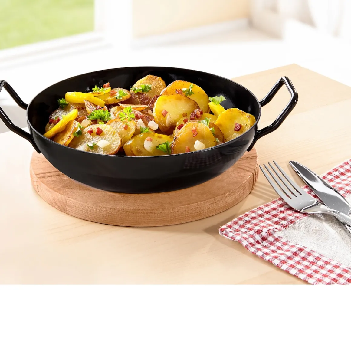 Schlemmer-Pfanne, 2-teilig Ø20 cm