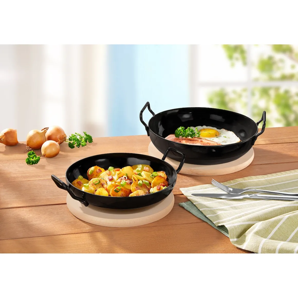 Schlemmer-Pfanne, 2-teilig Ø24 cm