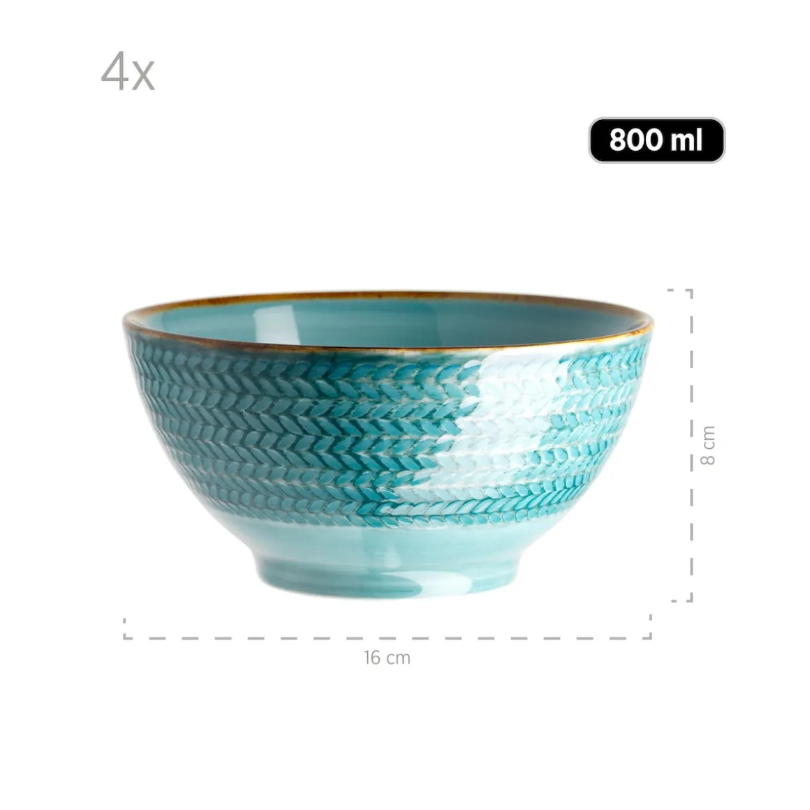 Schüssel-Set, Porzellan Prospero