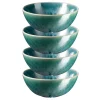 Schüssel-Set, Steinzeug Carellia Blau