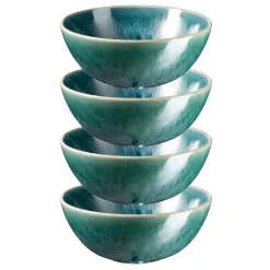 Schüssel-Set, Steinzeug Carellia Blau