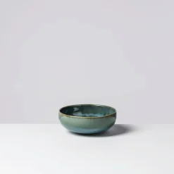 Schüssel-Set, Steinzeug TIEFER SEE Blau / Grün