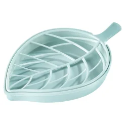 Seifenablage "Blatt" mintblau