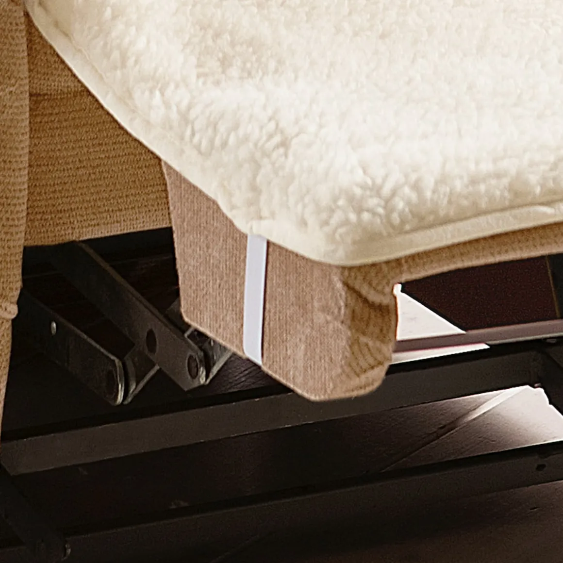 Sesselschoner aus Schurwolle