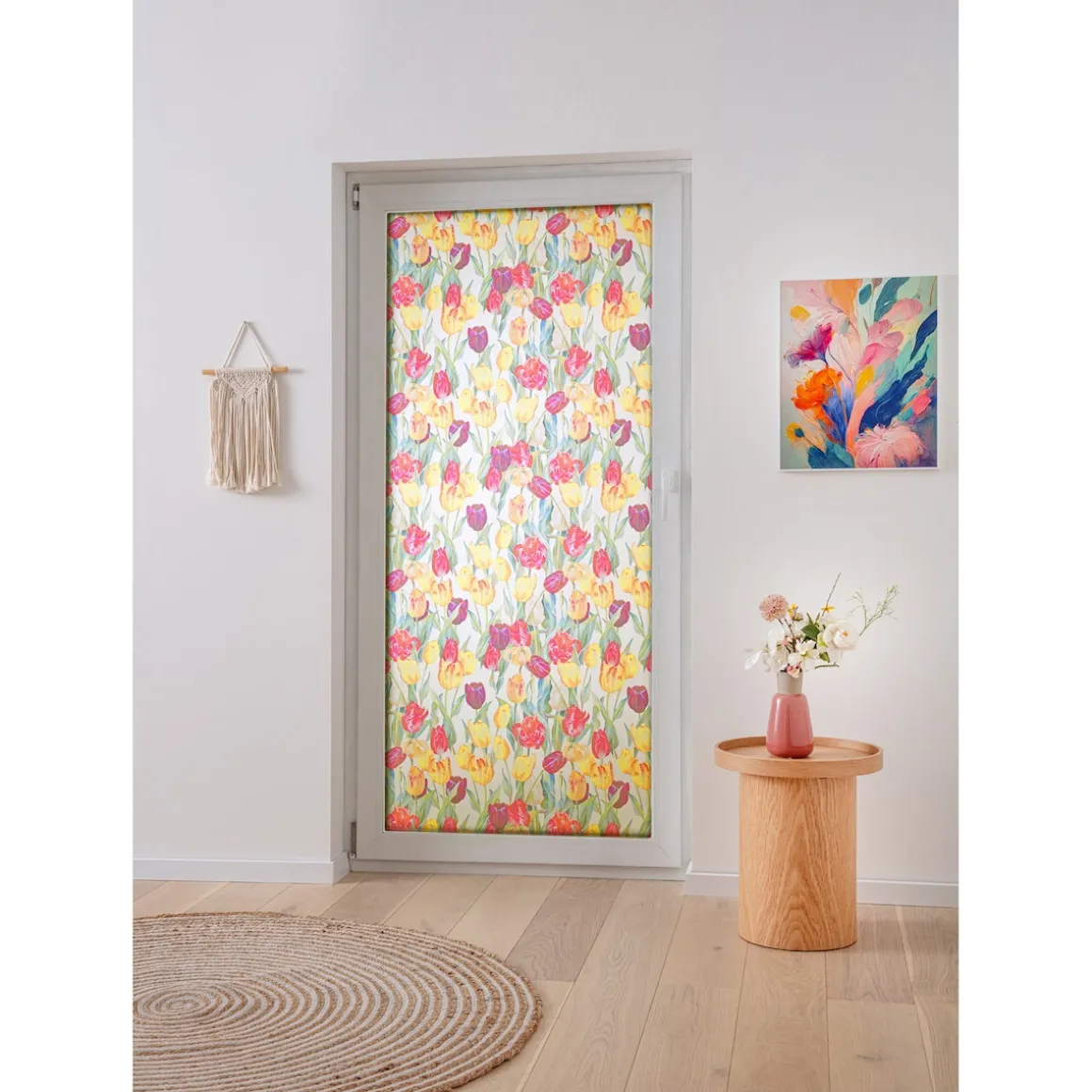Sichtschutz-Fensterfolie „Tulpen“