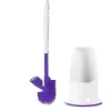 Silikon WC-Bürste lila