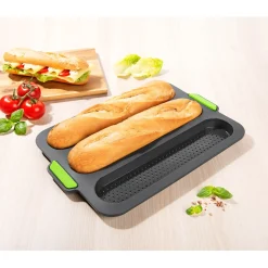 Silikon-Brotbackform "Baguette"