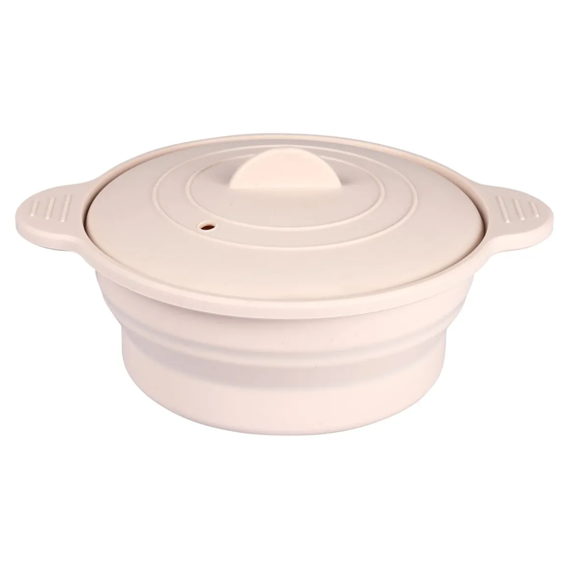 Silikon-Mikrowellen-Topf, faltbar 1300 ml